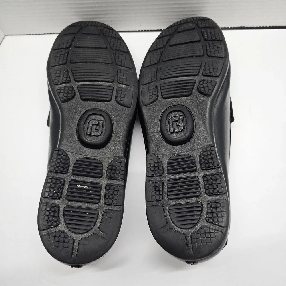 FootJoy Men's 10 M Black Club Casual Leather Bit Loafers Slip On Driving Shoes
